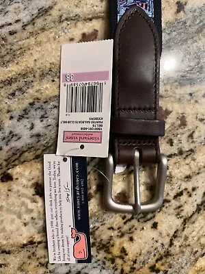 NEW Mens Vineyard Vines Belt Size 38 • $23.99