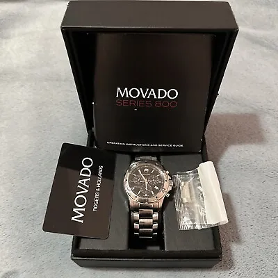 Movado Mens Watch Series 800 • $365
