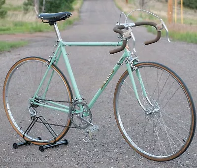 1969 Vintage Celeste 56cm Bianchi Record ROADBIKE Steel Campagnolo Extra Bicycle • $1200