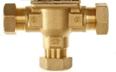 Genuine ! Honeywell 3 Port Motorised 22mm Zone / Diverter Valve Body V4073a1039 • £27.89