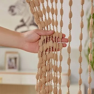 Tassel Decoration Fly Screen Room Door Curtain Divider Window Bead String Decor • $19.03