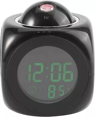  Projector Alarm ClockMulti-function Digital LCD Clock With Voice Talking And  • £16.99