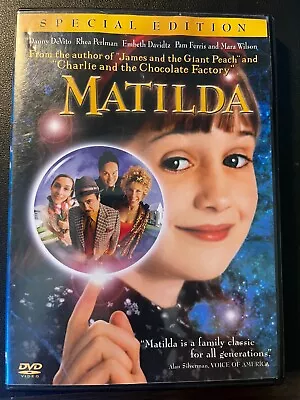 Matilda (DVD 1996) Special Edition Danny Devito Mara Wilson Rhea Perlman Embeth • $6.99