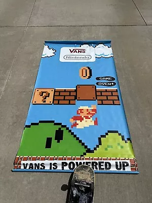 Vans Nintendo Super Mario Skateboard Banner Poster Advertising Advertisement  • $799.99