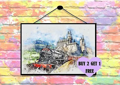 £2.75 • Buy BUY 2 GET 1 FREE Harry Potter HOGWARTS EXPRESS Wizard Print Poster Wall Art Gift