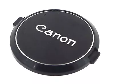 Canon FD Genuine 55mm Front Lens Cap Silver Ring Style • £9.95