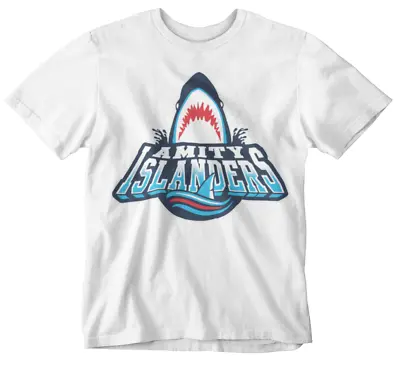 Jaws Movie T-shirt Shark Cult Movie Tee 70s Amity Island Retro Classic Japan  • £5.99