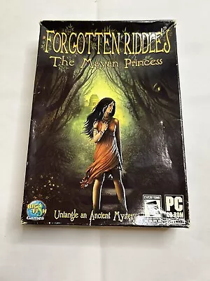 Forgotten Riddles: The Mayan Princess PC CD-ROM Software Computer Game 2008 • $12.99