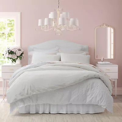 Laura Ashley Faux Fur Duvet Cover & Sham Sets (Faux Fur-Bone White) • $34.99