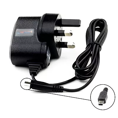 Uk Mains Charger For Navman Mio 685 687 689 Gps Sat Nav House Home Wall Charger • £8.99