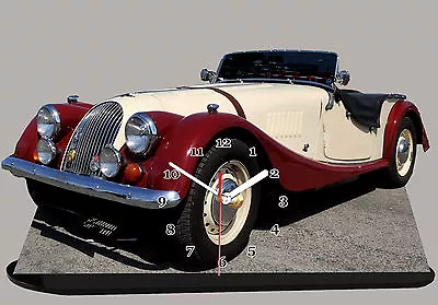£30 • Buy MODEL CARS, MORGAN -02,11,8x 7,8 Inches And Aluminium With Clock