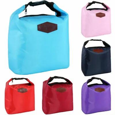 $14.24 • Buy Cool Portable Small Food Bag Thermal Insulated Bags School Picnic Lunch Box Bags