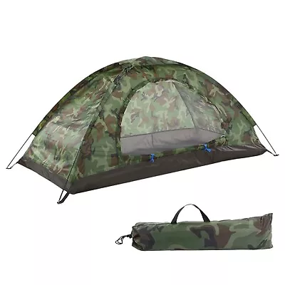 Sturdy And Waterproof Camping Tent For Outdoor Hiking Garden Use And More • $52.62