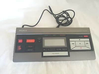 Vintage Sony Video Editing Controller RM-E100V BETAMAX VHS EDITOR • $19.60