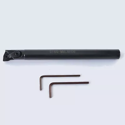 S16Q-MWLNR08  16×180mm Lathe Turning Tool Boring Bar Holder For WNMG080404/08/12 • $11.80