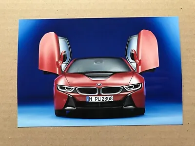 BMW I8 Protonic Red Edition Press Photograph • $4.96