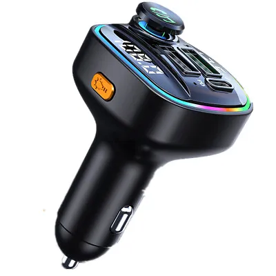 Bluetooth FM Transmitter Car Radio USB Quick Charge Adapter MP3 Player Handsfree • $15.20