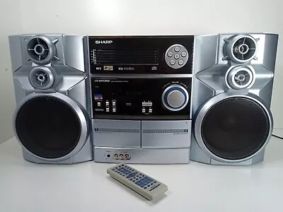 Sharp CD-MPX860h Mini Component System 5 Disc Compact Changer Cassette Vintage  • £79.99