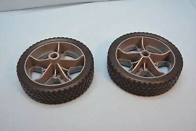 6.25 X 1.75 Plastic Lawnmower Wheel 2  1.5  Hub 1/2  Bore 6-1/4  X 1-3/4  (A0811 • $19.99