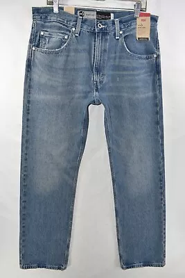 New Levi's Silvertab Straight Blue Jeans Mens Size 34x32 • $49.63