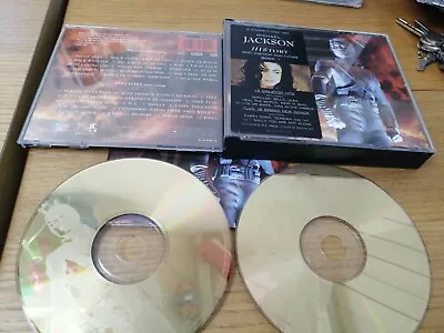 £6.39 • Buy Michael Jackson History Book 1 Gold Discs Slight Case Crack