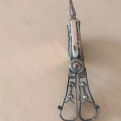 Antique Georgian Silver Plated Candle Snuffer Wick Trimmer / Scissors 7  • £18