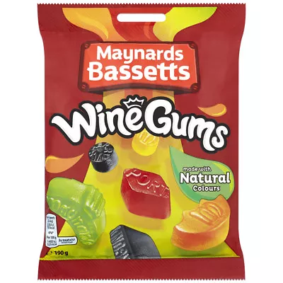 Maynards Bassetts Jelly Sweets Selection Gummies Christmas Treats Share Pouch  • £6.99