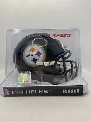 NFL Riddell Pittsburgh Steelers Mini Speed Helmet - Black • $27.50