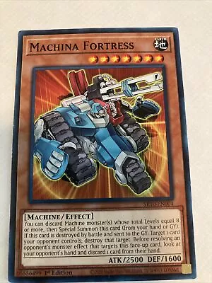 Yu-Gi-Oh! TCG Machina Fortress Structure Deck: Mechanized Madness SR10-EN004 1st • $1.50