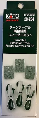 Kato N Scale Unitrack Turntable Extension Track Power Feeder Kit 20-284 (NEW) • $11.99