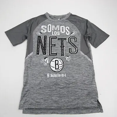 Brooklyn Nets Fanatics Short Sleeve Shirt Men's Gray Used • $19.33