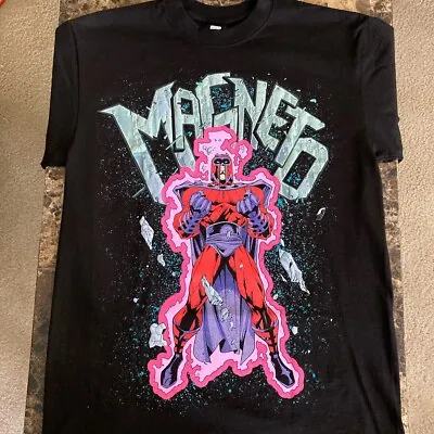 Mask And Disguise Magneto Marvel Shirt With Puff Print Brand New Size Medium • $175