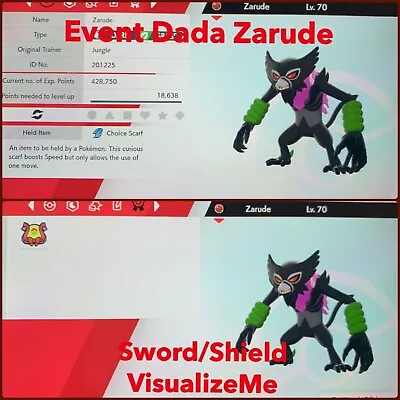 Pokemon Sword And Shield - MOVIE EVENT DADA Zarude - FAST DELIVERY • $1