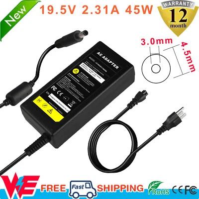 $11.35 • Buy For Dell Inspiron 15 3000 5000 7000 Series Power Adapter Charger Small Tip 
