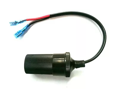 Battery Adapter 12v Plug Socket Spade Car Cigarette Output Lamping Connector • £7.99