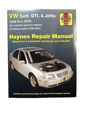 VW Golf GTI Jetta 1999-2005 Shop Service Repair Manual Wiring Diagrams Engine AC • $29.99