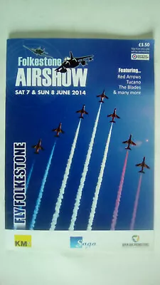 £3.99 • Buy Folkestone Airshow Souvenir Programme 7 & 8 June 2014