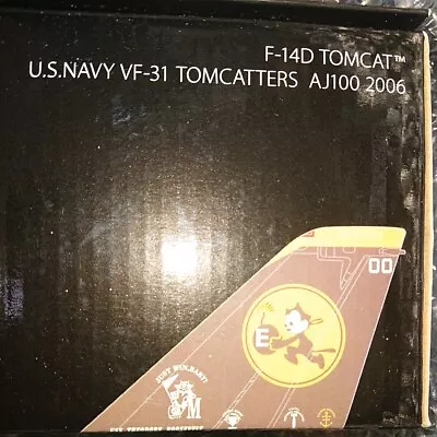 Century Wings F-14D Tomcat Vf-31 Tomcatters Aj100 2006 • $536.11