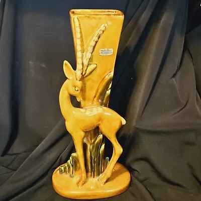 Art Deco  MCM Vintage Royal Haeger Gazelle Vase 1950s  • $70