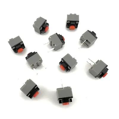 Kailh Silent 6*6*7.3 Square Tactile Mute Mouse Micro Switch (10 Pieces) • $14.99