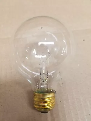 6 PIECES 25 Watt G25 Clear Globe Vanity Light Bulbs Extra Long Life 12000 Hours • $20.95
