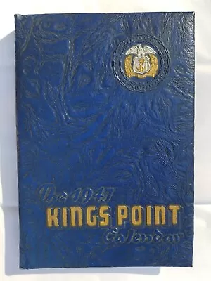 Vintage US Merchant Marine Academy | Kings Point | 1947 Desk Calendar Appt. Book • $35