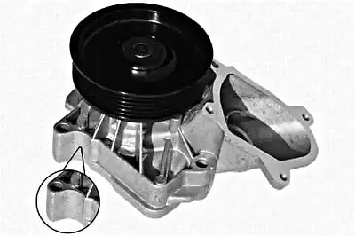 Magneti Marelli OEM Water Pump For BMW X3 X5 X6 E46 E60 E61 E63 11517790472 • $129.19