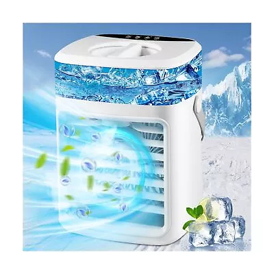 Portable Air Conditioner Fan Rechargeable Evaporative Air Cooler Mini Air Co... • $64.27