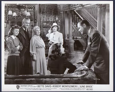 Betty Lynn TOM TULLY Bette Davis ROBERT MONTGOMERY Vintage Orig Photo JUNE BRIDE • $24.95