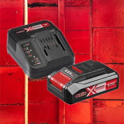 Ozito Power X Change 18V 2.5Ah Battery And Charger Pack • $83.94
