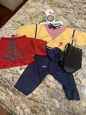 Vermont Teddy Wear Golf Set And Christmas Sweater • $6