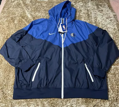 Dallas Mavericks Nike NBA Authentics Windrunner Jacket Men's 3XL Courtside 75th • $90