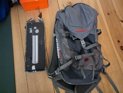 $399 • Buy Mammut Snowpulse 30 Light  Avalanche Airbag Backpack Complete With Cylinder