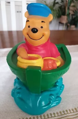 Vintage 1990’s Disney Winnie The Pooh SS Pooh Boat Plastic Money Box Piggy Bank  • $13.50
